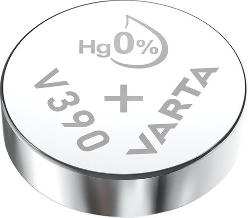 Load image into Gallery viewer, Varta v390 knoopcel batterij zilver
