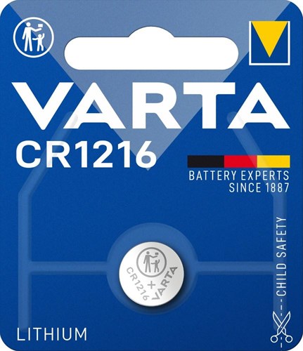 Load image into Gallery viewer, Varta cr1216 lithium 3v bl.a1 3240320
