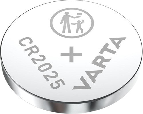 Load image into Gallery viewer, Varta cr2025 lithium knoopcel batterij 3v blister(2) - 3240357
