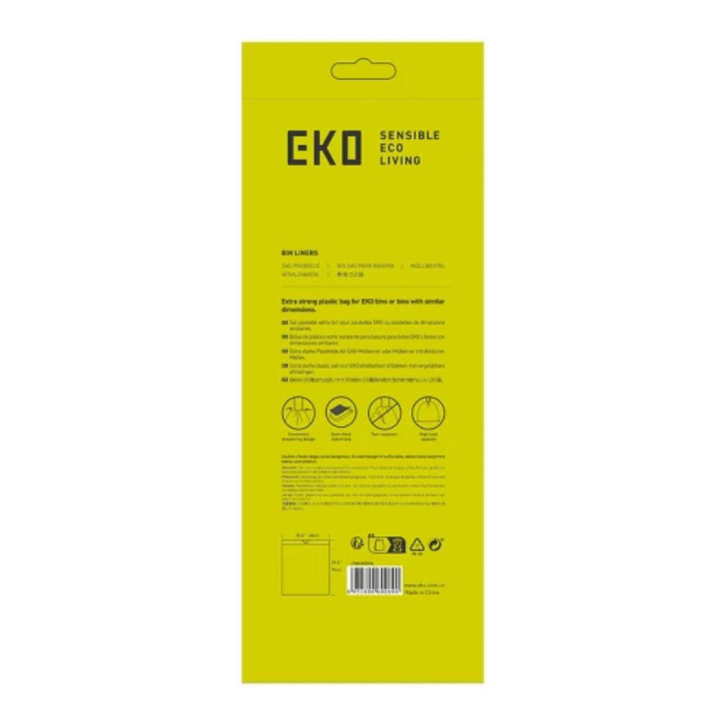 Load image into Gallery viewer, Eko afvalzak type f 40-60l rol a 12 zak wit
