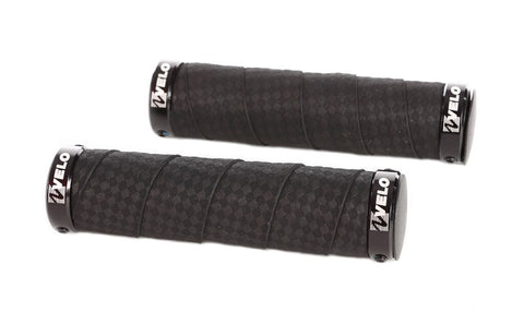 Velo grips visegrip alu with gel 129/129mm black on card