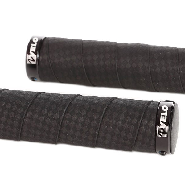 Velo grips visegrip alu with gel 129/129mm black on card