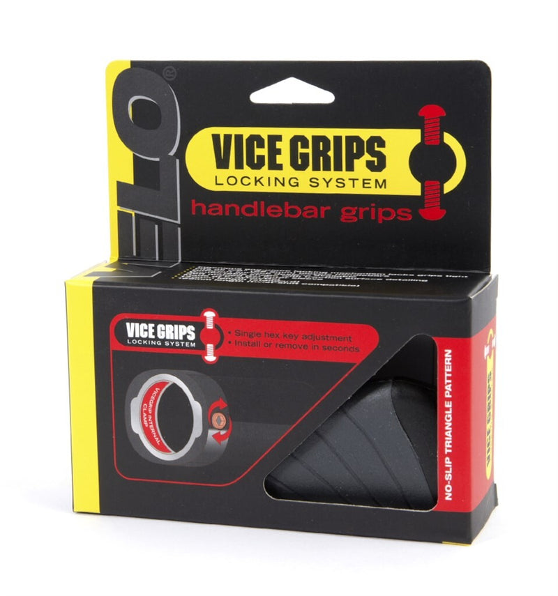 Load image into Gallery viewer, Velo handvat ergo visegrip alu kraton gel 95 135mm, zwart

