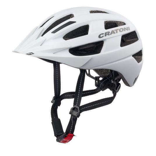 Cratoni helm velo-x white matt s-m