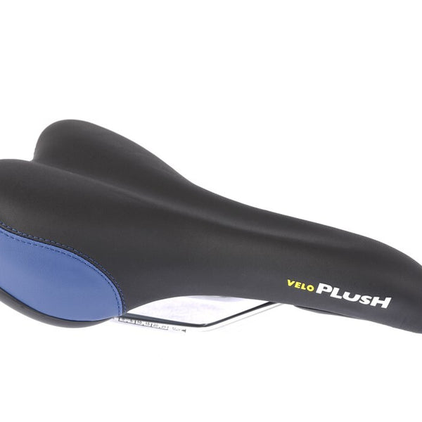 Velo plush saddle sport unisex black-blue vl-3011 30.330.11b on card