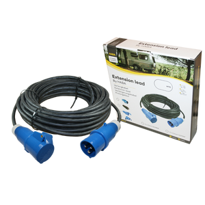 Ngk verleabel 10 meter neopreen 3x 1.5mm² - cee stekker en cee contrastekker - in doos