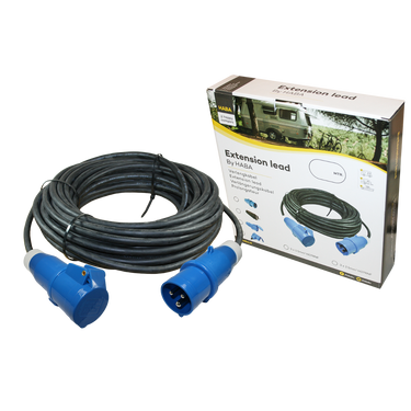 Ngk verleabel 10 meter neopreen 3x 1.5mm² - cee stekker en cee contrastekker - in doos
