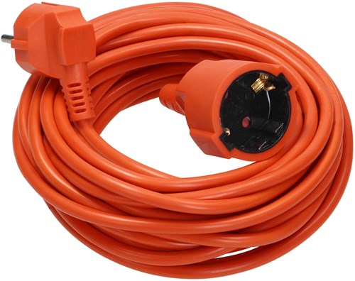 Afbeelding laden in galerijviewer, Enzo verlengsnoer pvc oranje 3x1qmm 30m - 1167055
