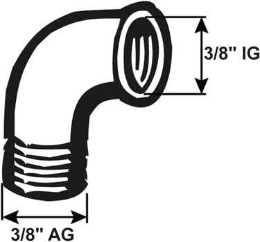 Cornat galva knie mv 3 8 90gr (92) - vfb9238