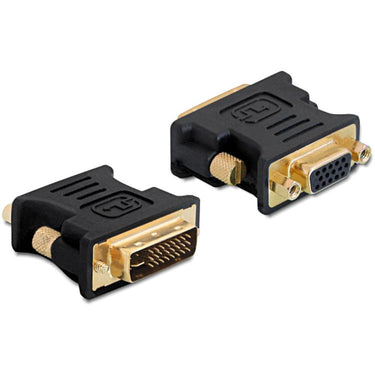 Delock adapter dvi-i naar vga (zwart, 65016)