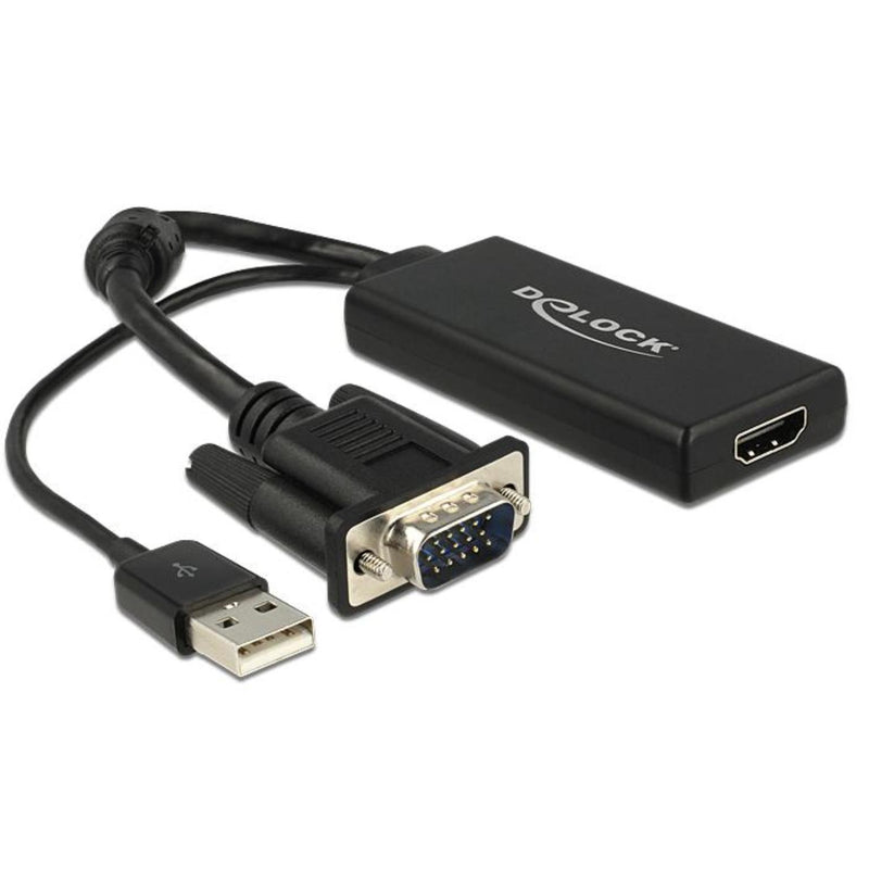 Load image into Gallery viewer, Vga naar hdmi adapter
