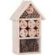 Basic houten insectenhotel 15x9x25 cm
