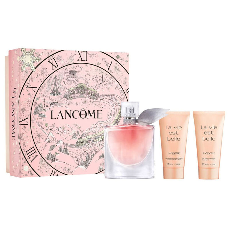 Load image into Gallery viewer, Lancome la vie est belle geschenkset eau de parfum 50ml + bodylotion 50ml + douche 50ml
