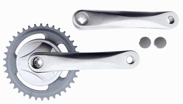 Vinty crankstel 38t ? 170mm jis alu zilver