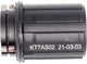 Vision el381 tc trimax shimano hg freehub body