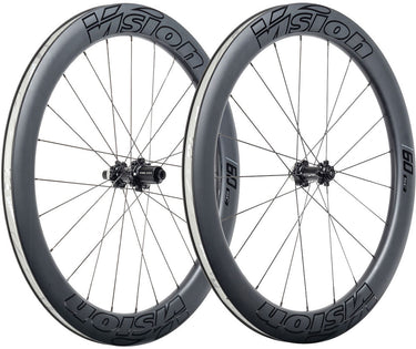 Vision sc 60 disc tlr carbon wheelset | shimano hg