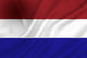 Dokkumer vlaggen centrale vlag nederland 30x45 cm spun-poly