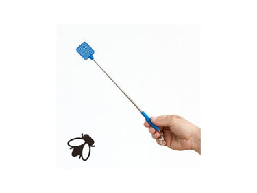 Ootb uitschuifbare mini vliegenmepper sleutelhanger