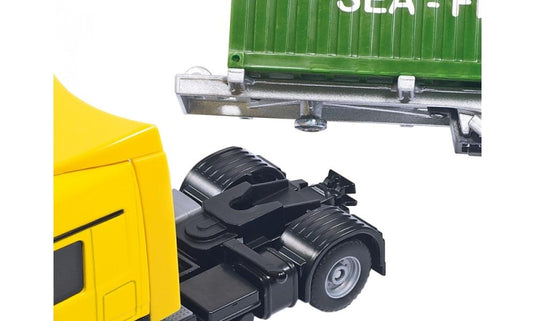 Siku vrachtwagen met containers (1:50)