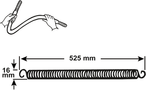 Cornat vrs buigveer 16x525mm (binnen) - vrs661615
