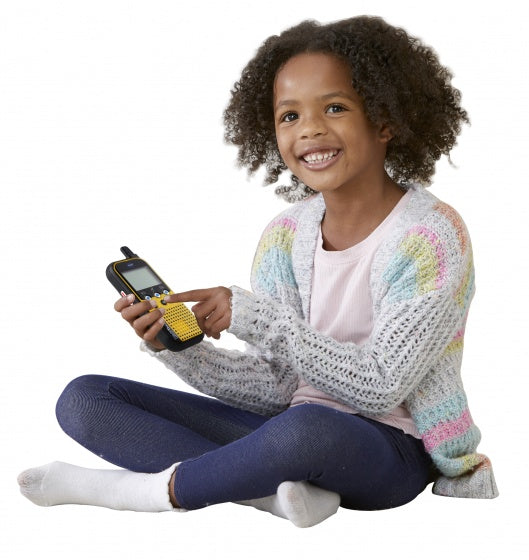 Load image into Gallery viewer, Vtech Walkie talkie KidiTalkie 27,9 cm blauw geel 2 stuks
