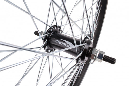 Voorwiel Freestyle 20 inch Aluminium 48G Zwart