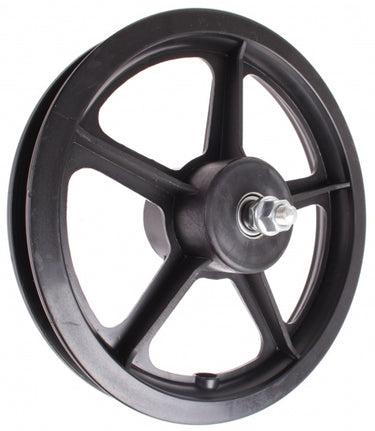 VWP Wiel Step Autoped 12 1 2 x 2 1 4 PVC Zwart
