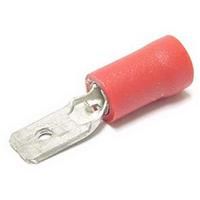 cable lug flat, male, 6.3mm, per 25