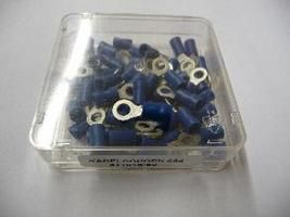 Bofix 246513 AMP Cable shoe eye 4mm blue p/25