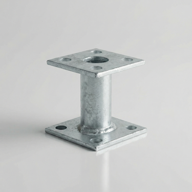 Waelbers consolesteun 70mm, paalhouder thermisch verzinkt (fv) - 1 stuk(s) - 429393.99