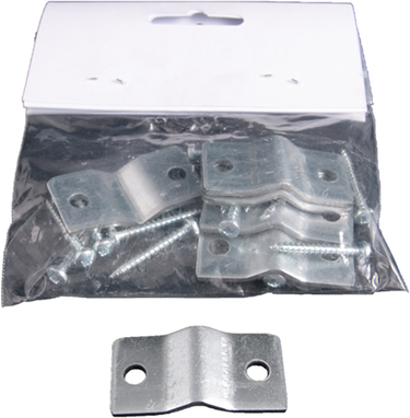 Waelbers producten draadpaneelklem 4 0mm gegalvaniseerd