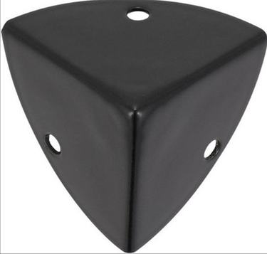 Waelbers kisthoek 20mm zwart - 10 stuk(s) - 615207.05