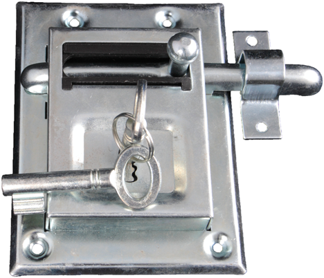 Waelbers oplegschuifgrendel-slot 85x115mm - 1 stuk(s) - 147769.01