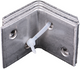 Waelbers versterkingshoek 30x30mm rvs + ean - 250 stuk(s) - 4306ean.11
