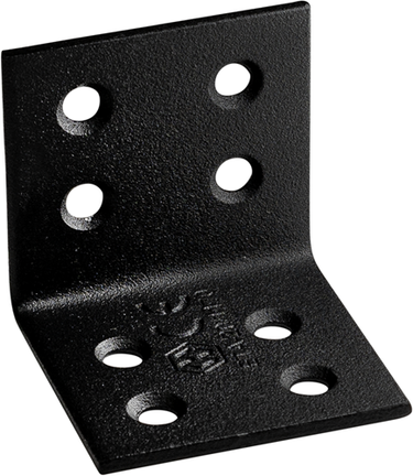 Waelbers versterkingshoek 40x40mm zwart txt - 50 stuk(s) - 4318.11
