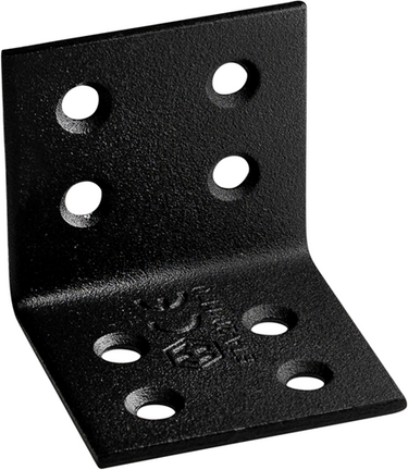 Waelbers versterkingshoek 40x40mm zwart txt - 50 stuk(s) - 4318.11