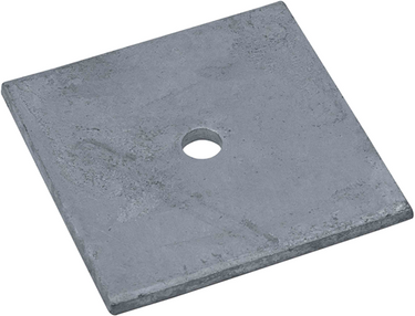 Waelbers volgplaat m16 100x100x6mm, thermisch verzinkt (fv) - 25 stuk(s) - 310133.09