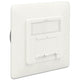 Abi cat 6a wandcontactdoos - inbouw