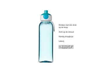 Mepal waterfles blauw 500ml