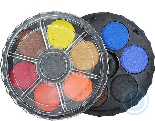 Van der doelen 12 kleuren waterverf carrousel