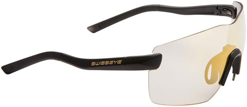 Load image into Gallery viewer, Swiss eye wave photochromic clear-smoke gold - sports glasses
