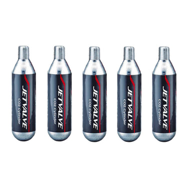 Weldtite jetvalve co2 cilinders, 5 stuks