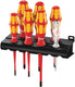 Wera 160 is 7 schroevendraaierset kraftform plus serie 100 + spanningszoeker + houder. met gereduceerde klingdiameter, 7 -delig - 1 stuk(s) - 05006480001
