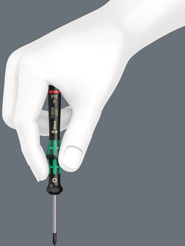 Load image into Gallery viewer, Wera 2035 kraftform micro zaagsnede schroevendraaier, 0.40 x 2.0 x 100 mm - 1 stuk(s) - 05118007001
