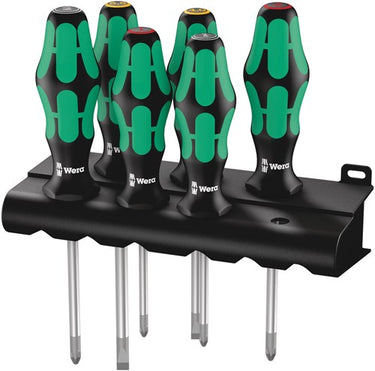 Wera 335 350 355 6 schroevendraaierset (6-delig)