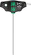 Wera 454 t-handle hexagon screwdriver hex-plus
