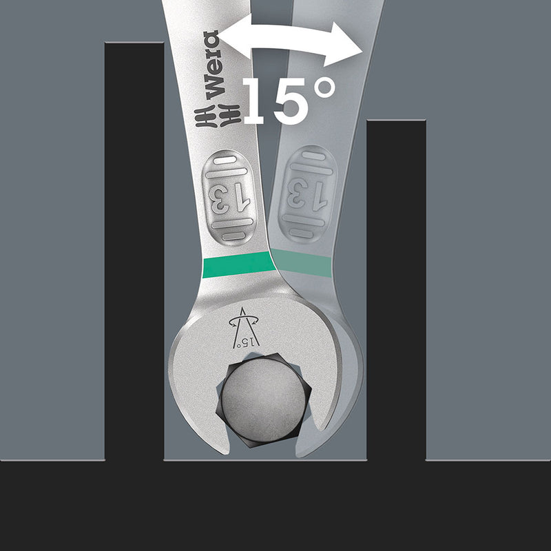 Load image into Gallery viewer, Wera 6003 joker pedal ring spanner
