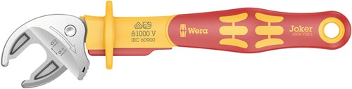 Load image into Gallery viewer, Wera 6004 joker vde l vde geïsoleerde, zelfinstellende steeksleutel, 16-19 x 5 8-3 4 x 226 mm - 05020153001
