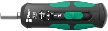 Wera 7515 kraftform safe-torque speed draaimomentschroevendraaier, 2-6 nm, 1 4 x 2,0 nm x 3,0 nm x 4,0 nm x 5,0 nm x 6,0 nm x 147.5 mm - 05075815001
