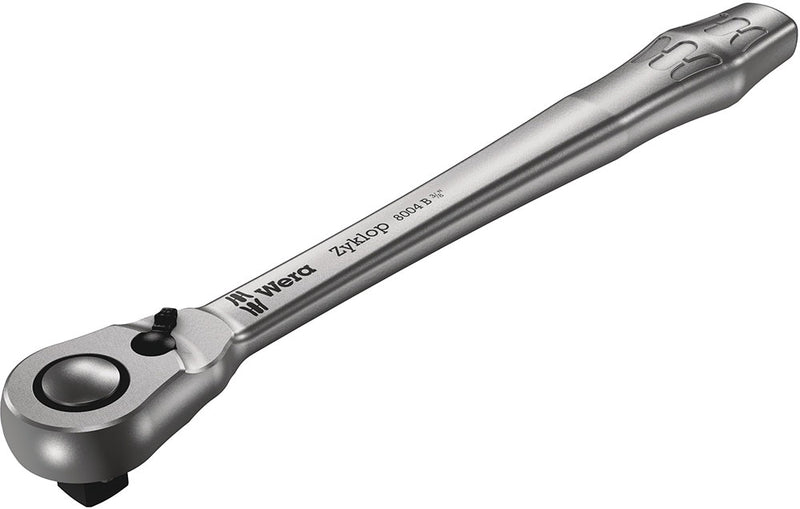 Load image into Gallery viewer, Wera 8000 b zyklop metal ratchet with switch lever and 3 8 drive
